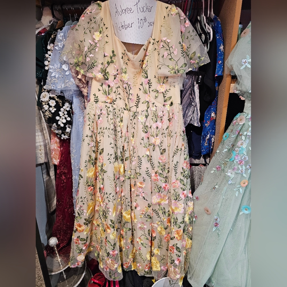 Blushing Flora Dress